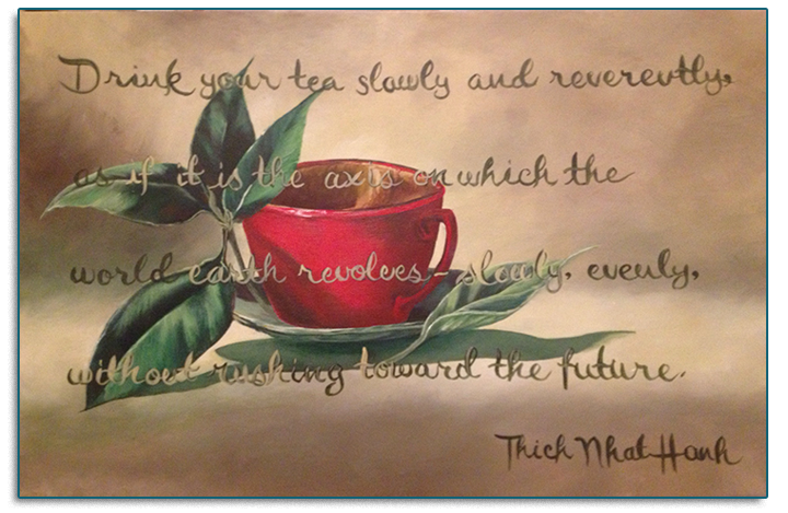 Drink your tea slower